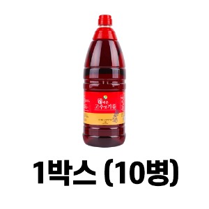 [박스판매] 매운고추맛기름 1.8L (BOX)